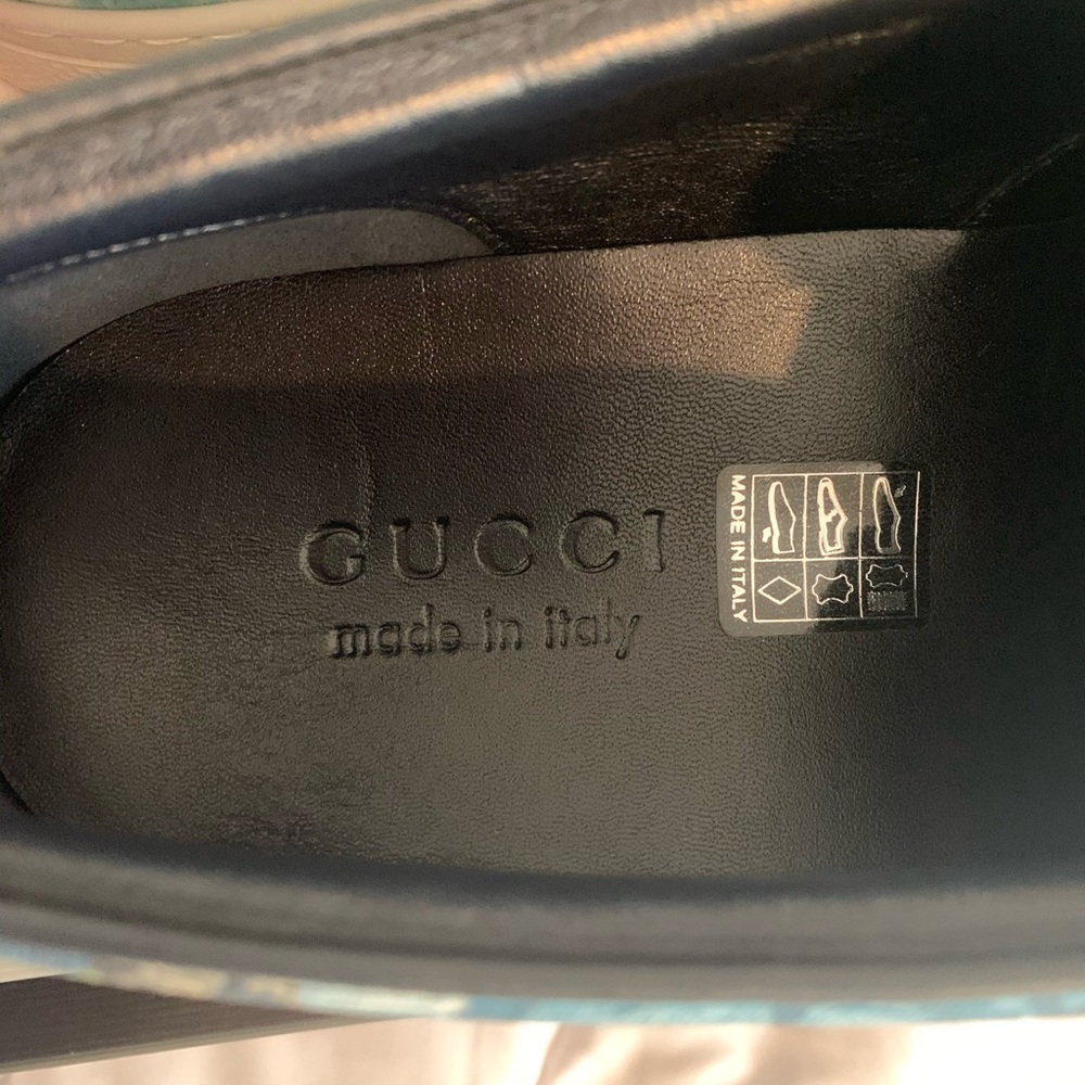 Men’s Gucci Bloom Flower Print shoes - Picture 7 of 8